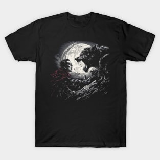 vampire vs wolf T-Shirt